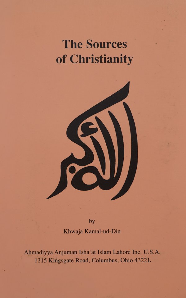 The Sources of Christianity